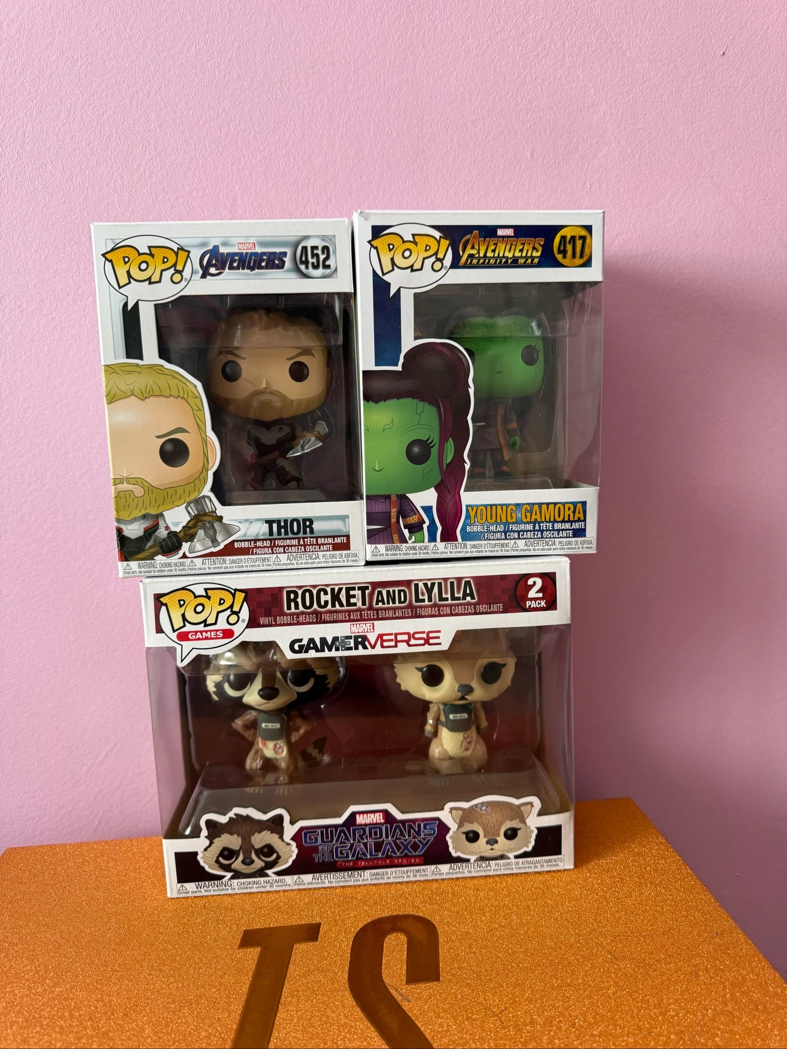 Lot funko pop Marvel